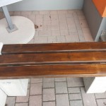 Dolžina klopi 97,5 cm - tri letve