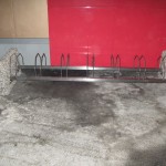 STOJALO ZA KOLESA beton-inox 7 mestni